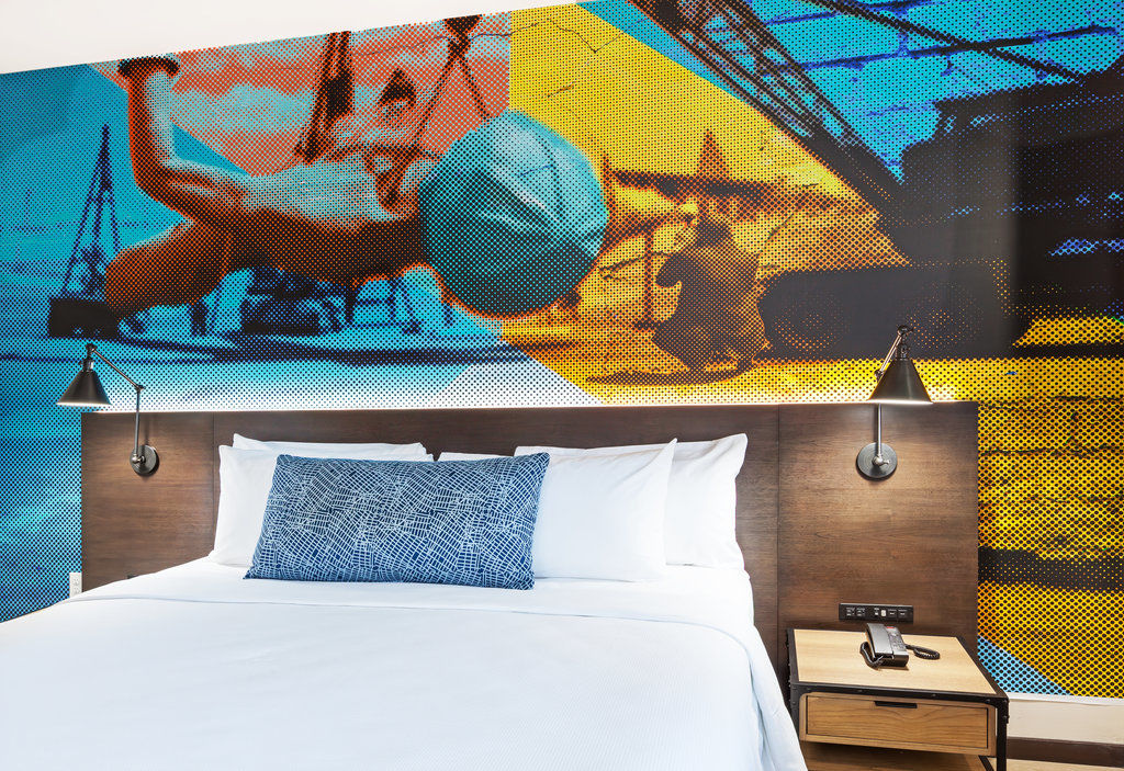 Indigo Dwtn/entertainment Area Hotel Tulsa