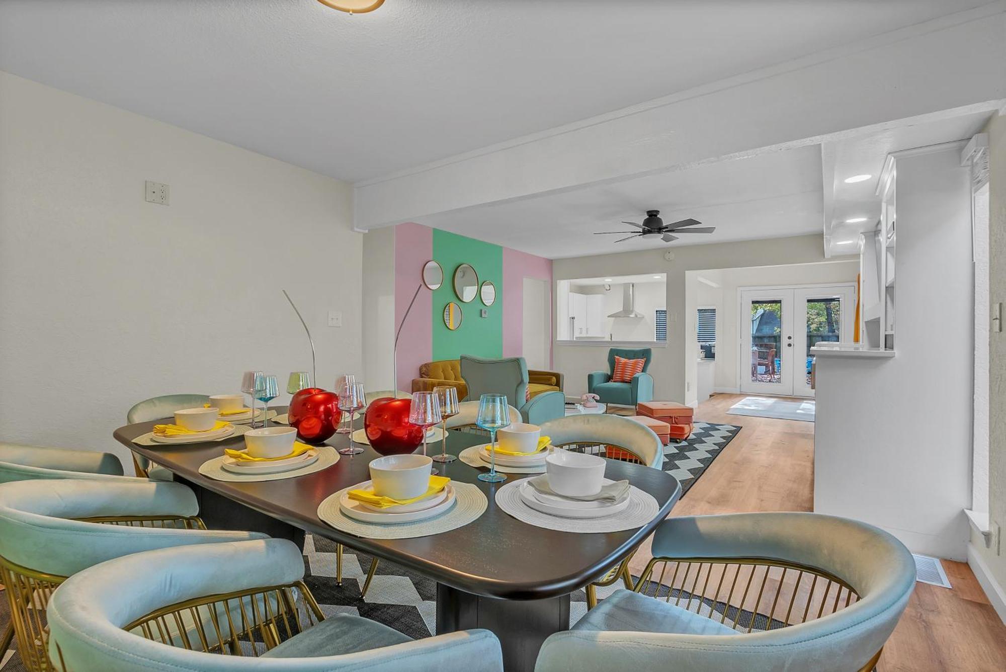Wes Anderson-theme 5bd - Movie Theater & Pingpong Holiday home Tulsa