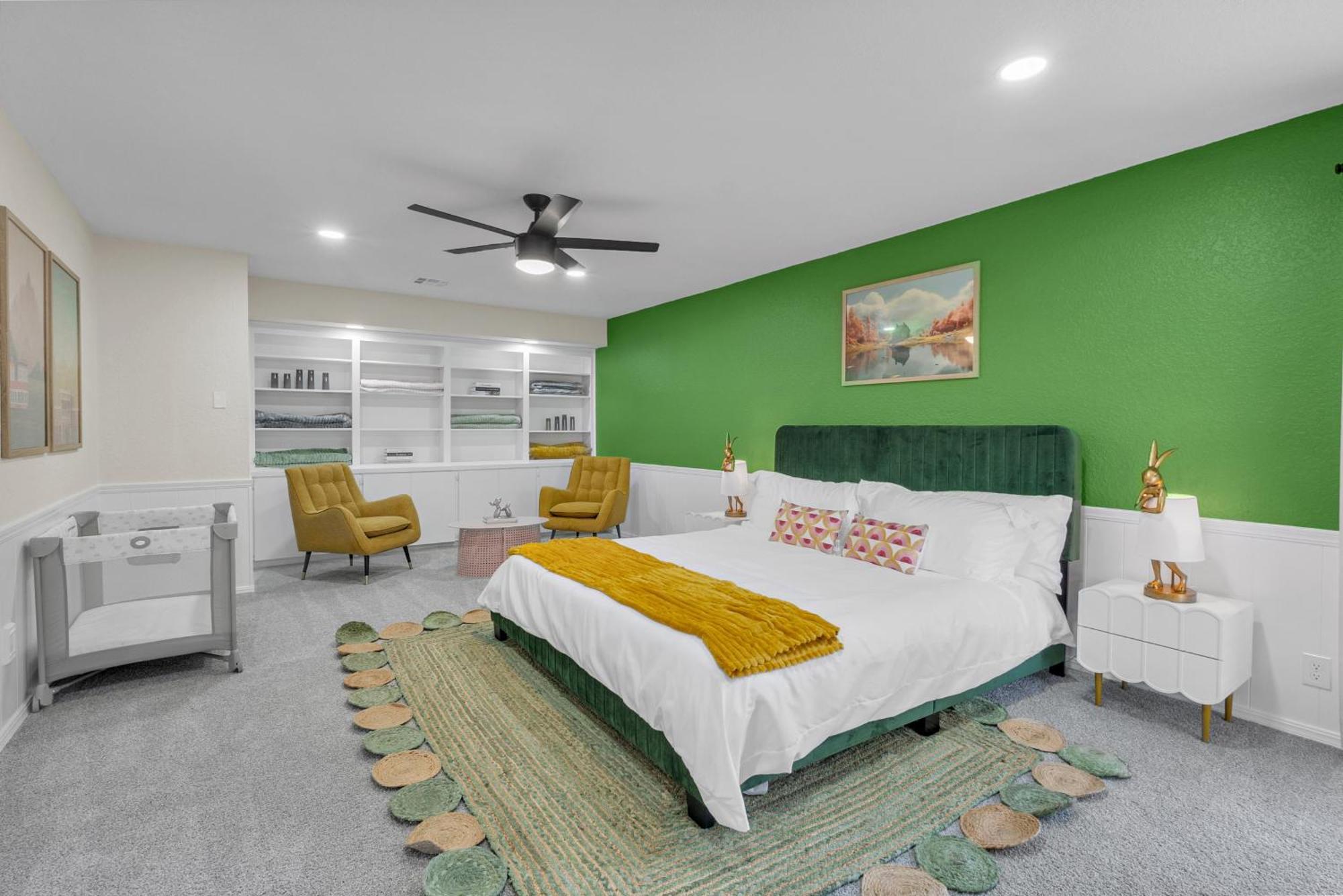 Holiday home Wes Anderson-theme 5bd - Movie Theater & Pingpong Tulsa